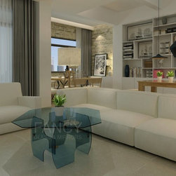 RUBY GLASS DINING TABLE - Products