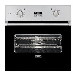 Viking 30" Single Electric Wall Oven, Black | VESO1302BK - Ovens