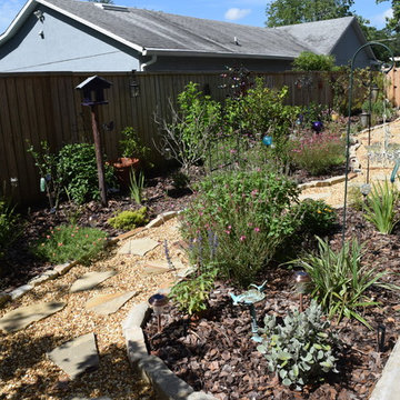 Eclectic Art Garden - Light and Dark