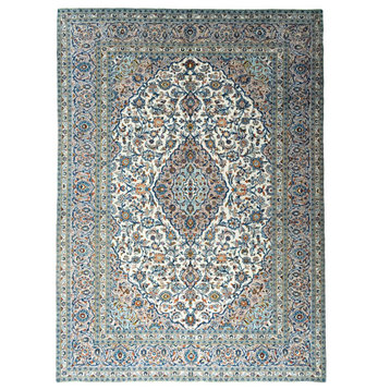 Persian Rug Keshan 13'3"x9'5" Hand Knotted