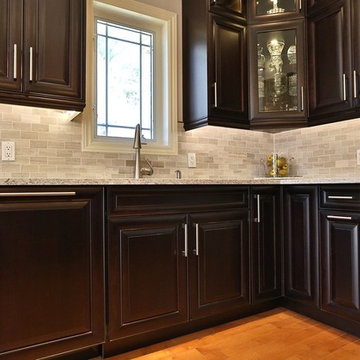 Modern Dark Cabinet Kitchen
