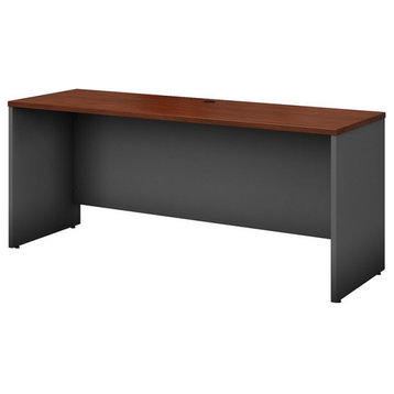Series C 72W x 24D Credenza Desk in Hansen Cherry - Engineered Wood