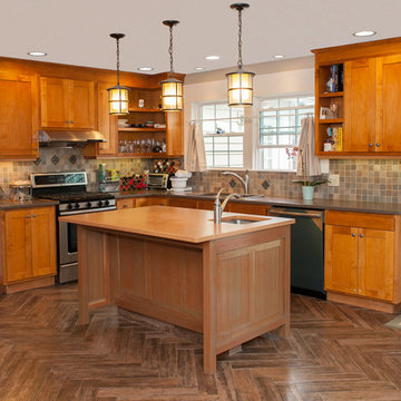 Westfield, Handmade kitchen and computer station