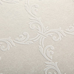 Century Classic - Fanciful Trellis Wallpaper G580306 - Wallpaper