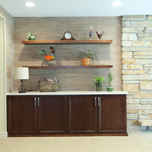 Shelves Over Cabinets