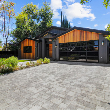 Black & Cedar Modern Ranch Transformation