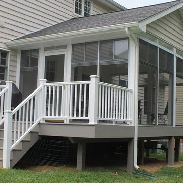 Three Season Room with Heated Tile Floor