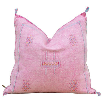 Suri Moroccan Silk Rug Pillow