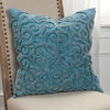 Vintage Texture Pillow - Blue
