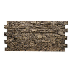 163-JERUSALEM STACKED WALL PANEL 45"W X 24"H X 1 1/2"D - Wall Panels