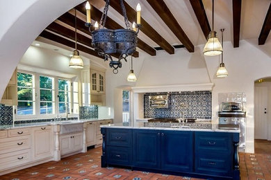 Kitchen - mediterranean kitchen idea in San Francisco