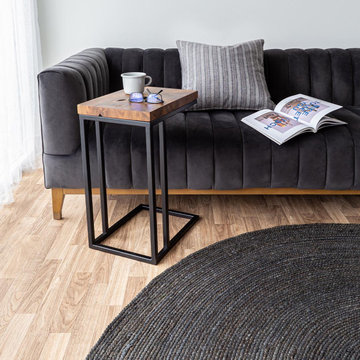 Elliot Sofa – Smoke Grey Velvet