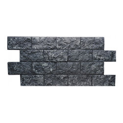 167-LARGE JERUSALEM BRICK PANEL 49"W X 26"H X 1 1/2"D - Wall Panels
