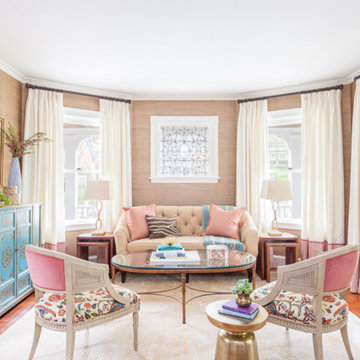 Transitional Living Room