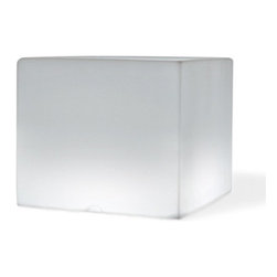 Cubotti Planters Illuminated by Serralunga - Outdoor Lighting