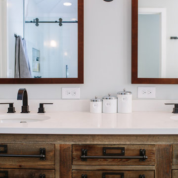 Stapleton Farmhouse Contemporary Bathroom