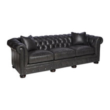sofas grey brown tufted