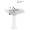 TOTO LT530 Promenade 27-1/2" Pedestal Bathroom Sink - Cotton