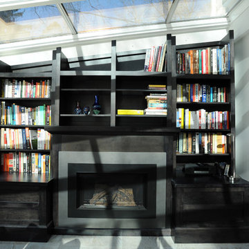 London Modern Fireplace Built-in