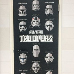 Customized "Star Wars troopers" Bomb Shelter Door Art - Home Accessories & Decor