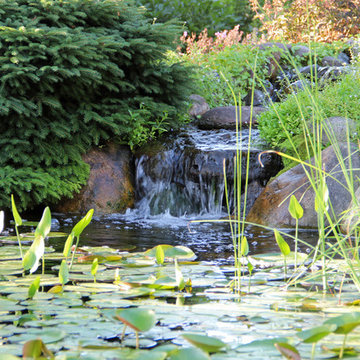 Ponds & Waterfall