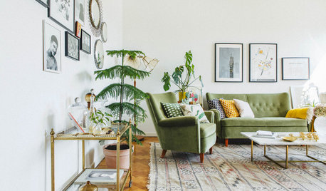Canapés et fauteuils en velours subliment le salon