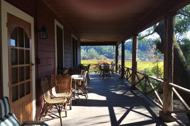 Photo of a country deck in San Francisco.