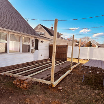 Custom Backyard Deck – Trex Composite | Langhorne, PA