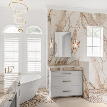 Sculpted Marble Serenity