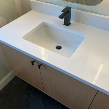 Kitchen Encounters custom tile shower