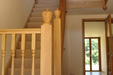 This is an example of a contemporary staircase.