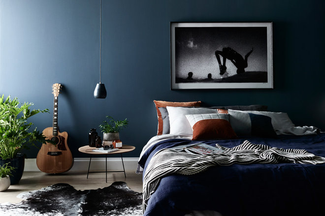 Contemporary Bedroom by Nathan + Jac