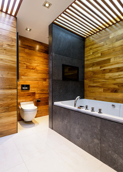 Современный Ванная комната by Н-Куб