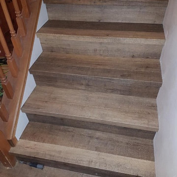 Torly's Vinyl Planking With Custom Nosing