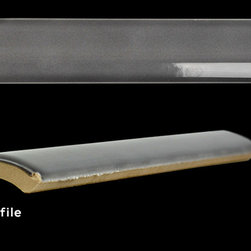 Evolution Gris Oscuro Brillo Quarter Round 1x6 - Products