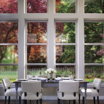 Houston new home construction interior vinyl windows - Milgard's Tuscany series