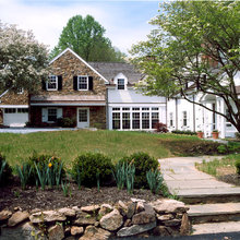 outside