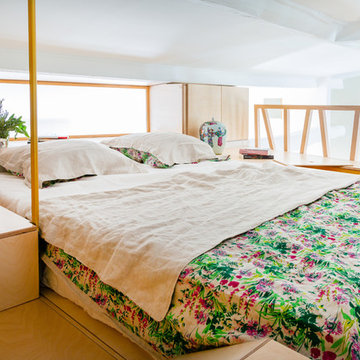 Agencement sur-mesure - ilot central appartement - particulier