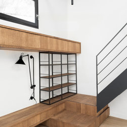 Restructuration maison Paris 15 - 本棚