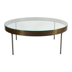Haworth Bronze Ring Cocktail table - Coffee And Accent Tables