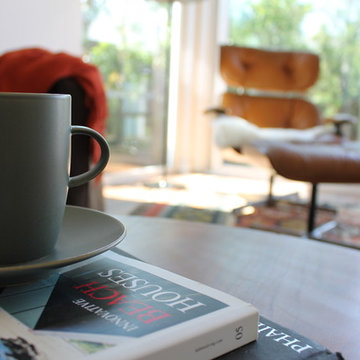 Plycraft (Eames style) Lounge Chair and Ottoman