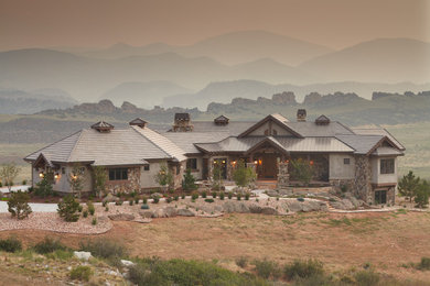 Arts and crafts exterior home photo in Denver