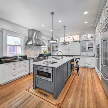 Classic Four Square Kitchen