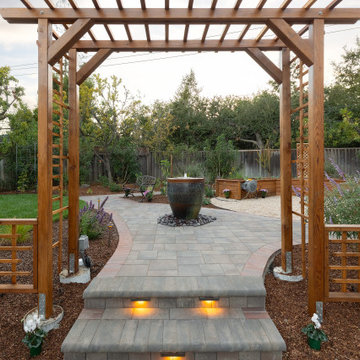 Saratoga Large Backyard Remodel