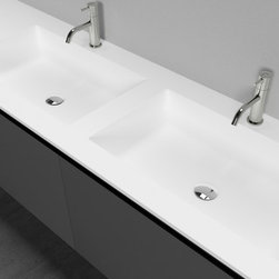 CONCA Integrated Sinks by Antonio Lupi - Bathroom Fixtures