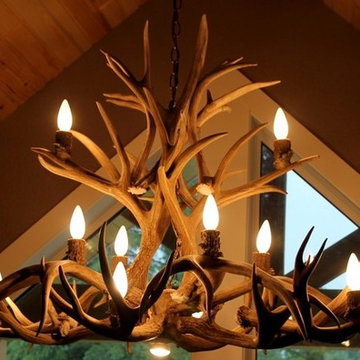 Hand Crafted Antler Chandeliers