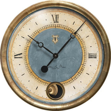 Caffe Venezia Azure internal Pendulum Clock