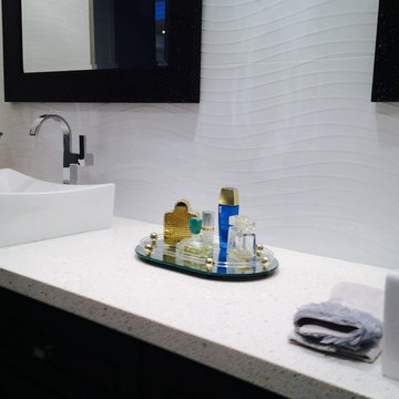 Palos Verdes Bathroom renovation & Bar area