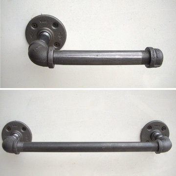 Bath Room Industrial Decor