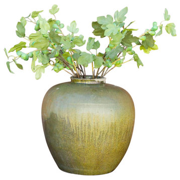 Grand Chinese Celedon Vase